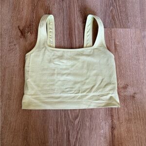 All In Motion Yellow Seamless Athletic Tank Sz. Medium